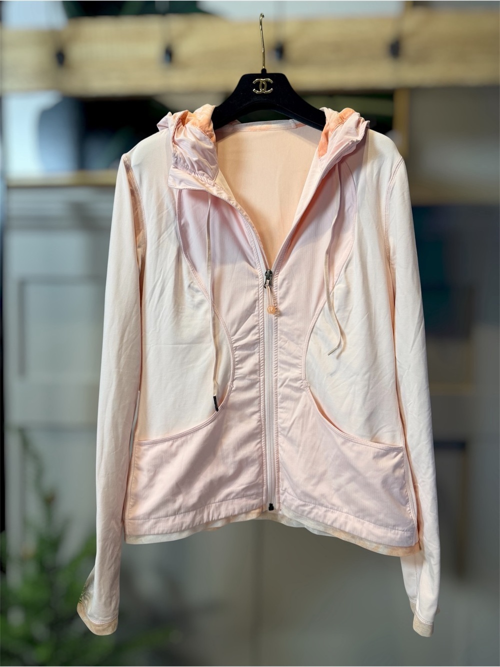 Lululemon Hooded Define Jacket Nulu, Size: 8 Color pink